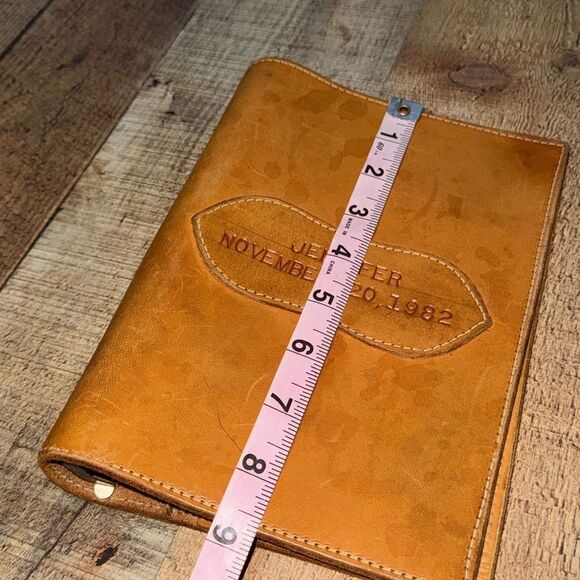 King Ranch Leather Portfolio Notepad Case Organizer Binder Planner small - Picture 7 of 8